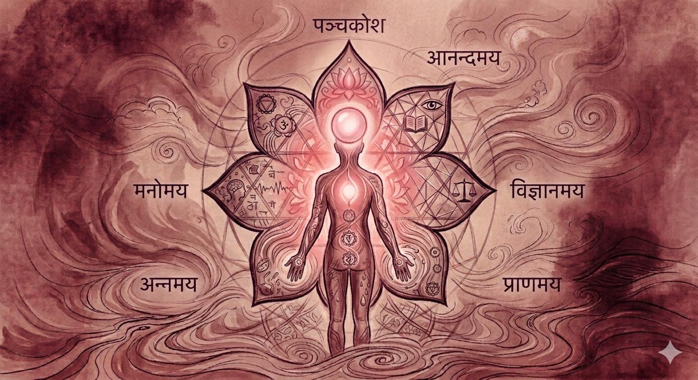 Pañcakośa पञ्चकोश
